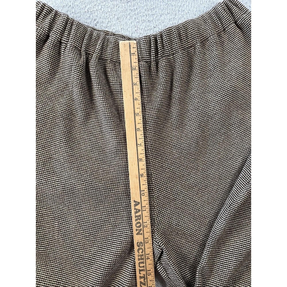 Isa Boulder‎ Lenticular Pants Size XL Brown Handmade Avant-Garde Structural Knit - Picture 7 of 13